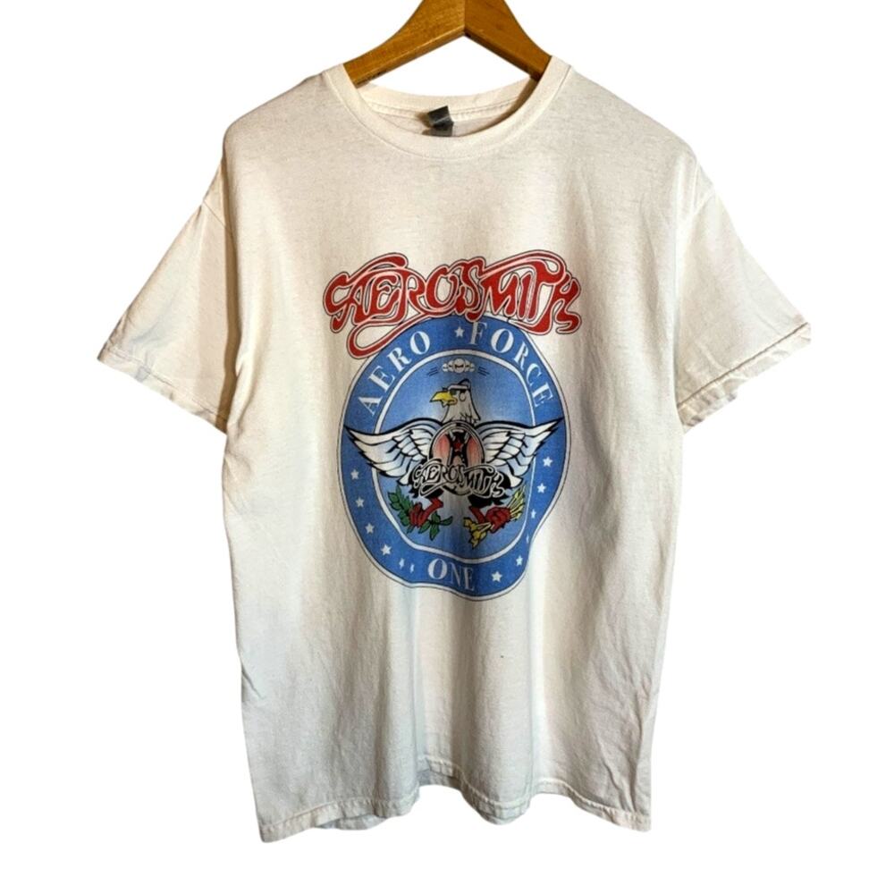 White 'Aero Force One' Graphic Tee